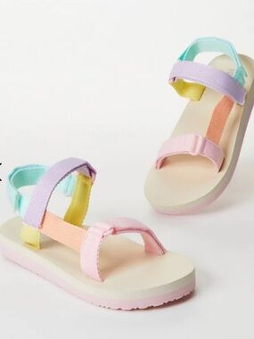 NEW Justfab Colorblock Active Sandal size:1